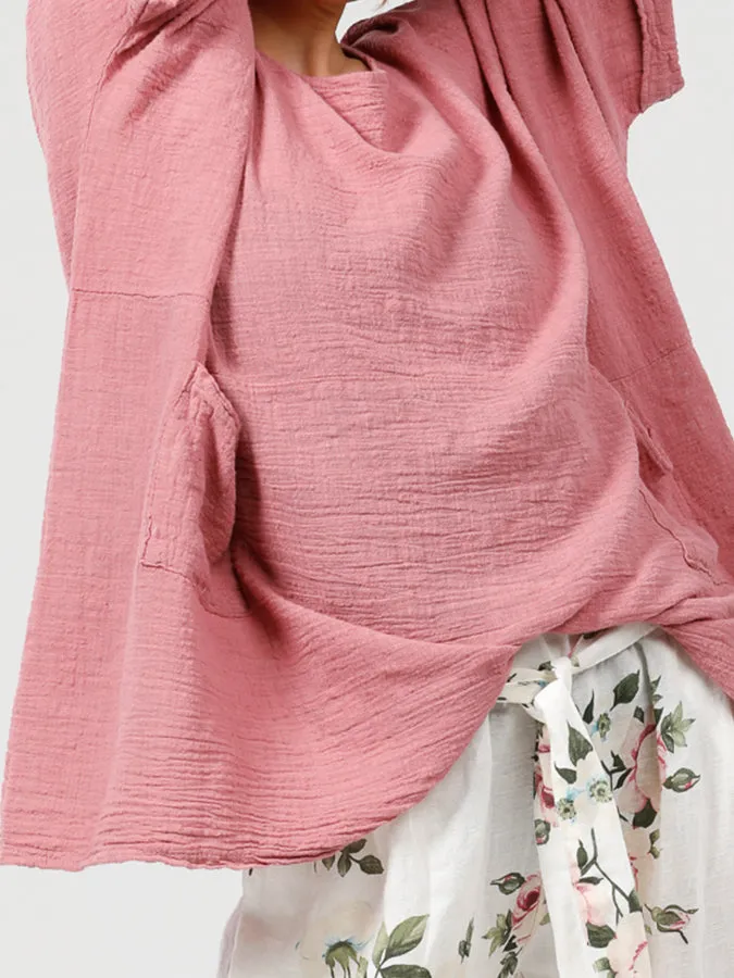 Camille Top - Raspberry