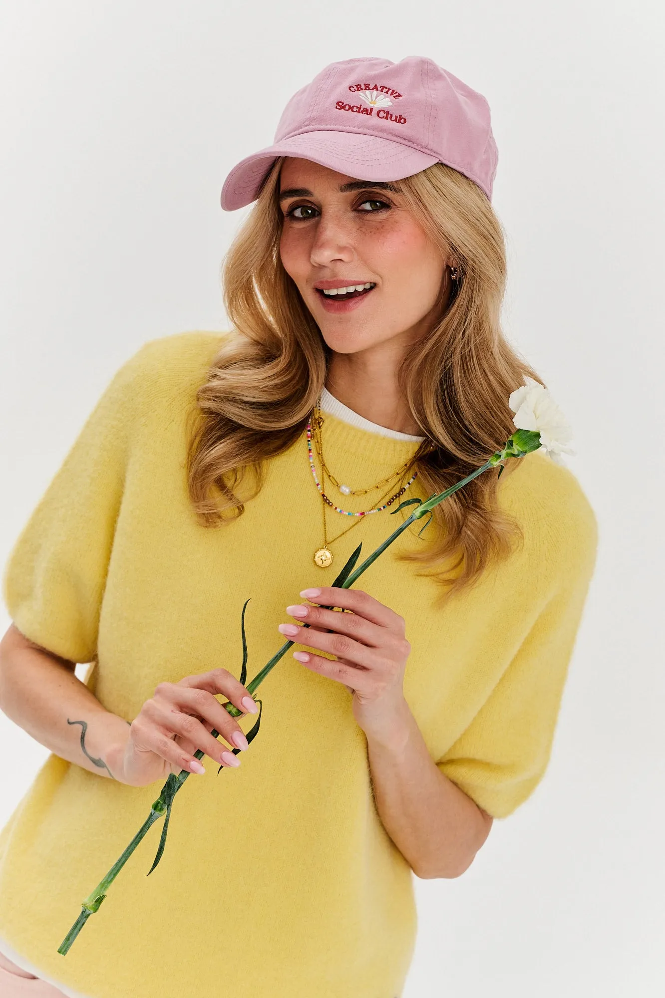 Sunshine short sleeve sweater